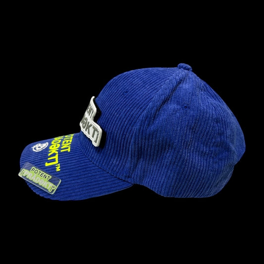 Blue Corduroy Snapback - Iconic Edition