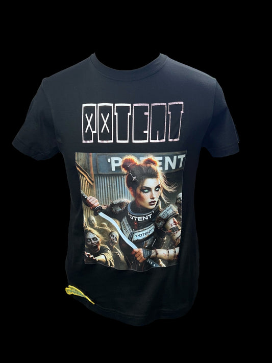 XS Women’s T-Shirt | Rose Gold Zombie Design