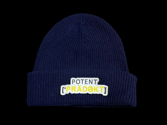 Navy Beanie - Divine Edition