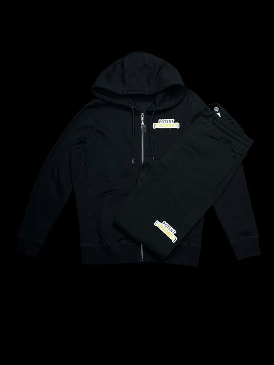 Small Sweatsuit – Space Aglets, Removable Patches & Organic Cotton | 1 of 1