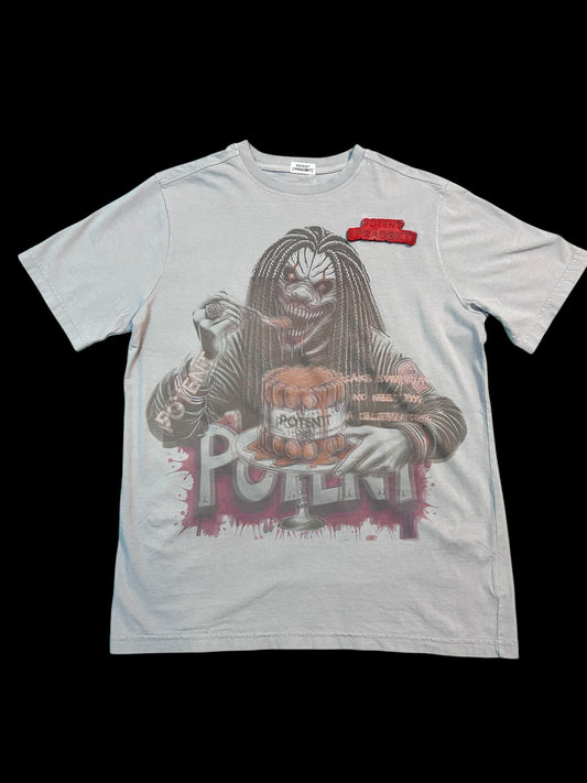 Zombie Clown Tee - “Cake Every Day” Edition (Size LG)